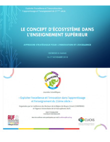 Le concept d’Ecosystème dans l’Enseignement Supérieur